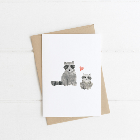Raccoon & Baby