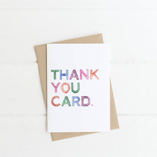 Thank You Card