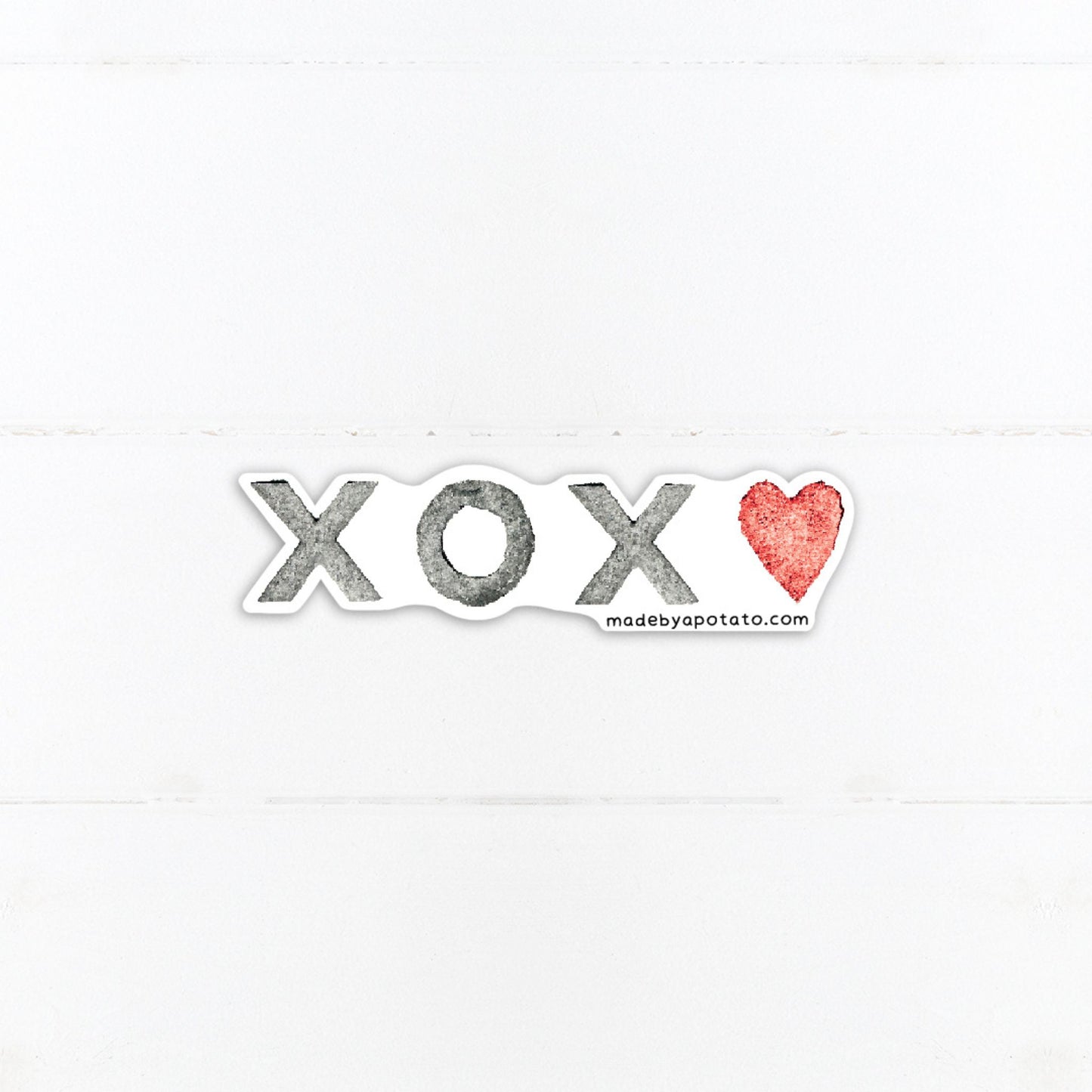 xoxo Vinyl Sticker