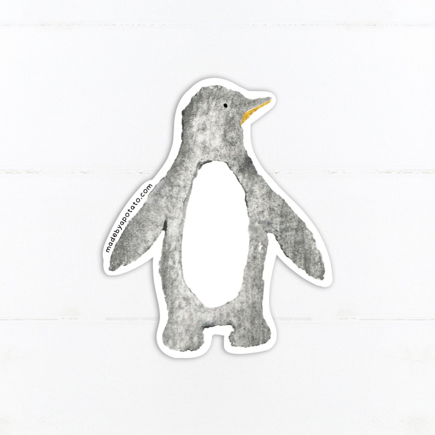 Penguin Vinyl Sticker